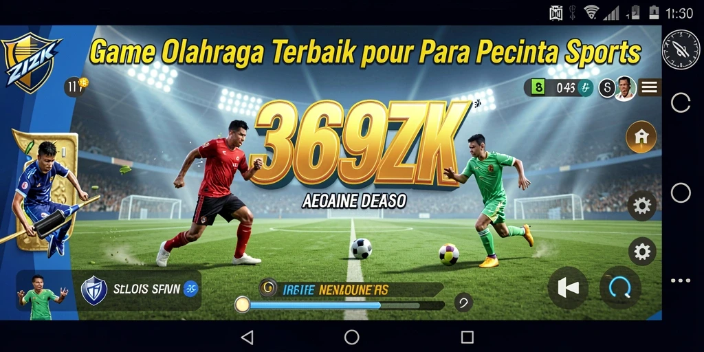 Tampilan gameplay menarik di 369ZK dengan variasi olahraga.