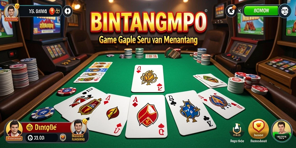 Tampilan gameplay seru dan mendebarkan dari BINTANGMPO.