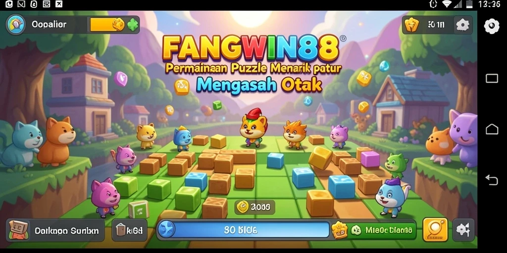 Tampilan gameplay seru dalam FANGWIN88 dengan teka-teki menantang.