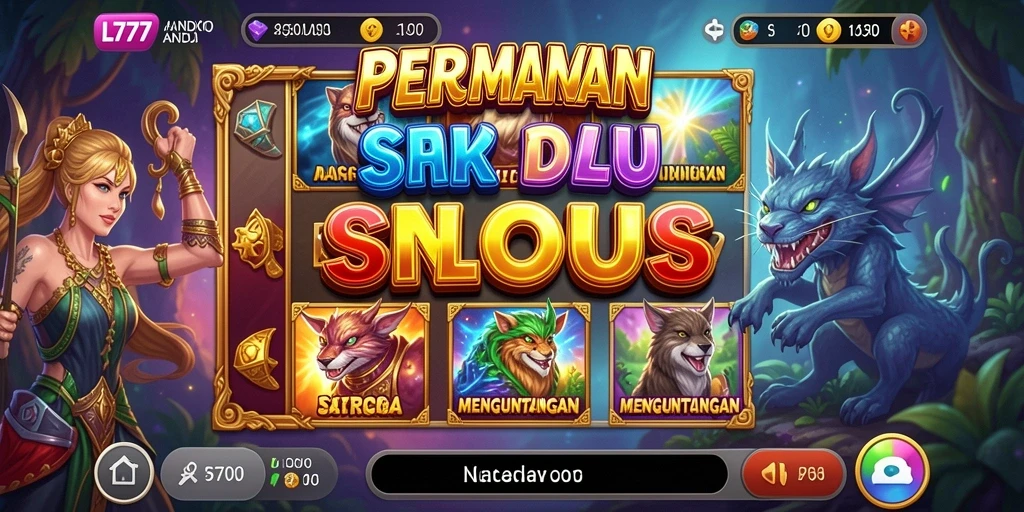 Tampilan gameplay L777 yang menakjubkan dan penuh warna.