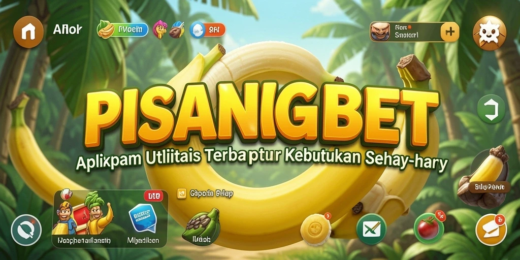 Tampilan antarmuka PISANGBET yang sederhana dan fungsional.