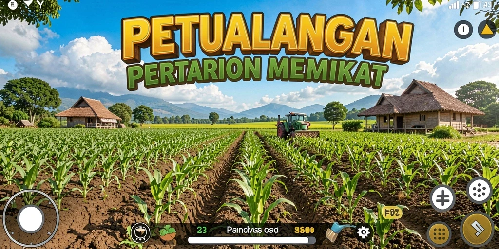 Tampilan gameplay menarik dari PPRRYY yang penuh warna.