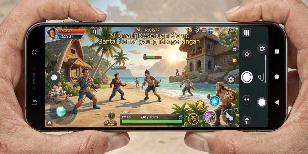 Screenshot RICIS77 menampilkan gameplay yang seru dan menarik.