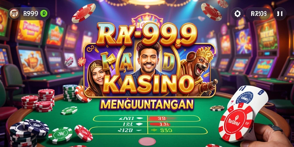 Gambar gameplay seru dari aplikasi Kasino RR999.